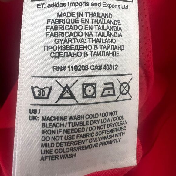 Men's Washington Wizards Official Adidas Warm Up Jacket Size L NBA Blokecore - Picture 6 of 8